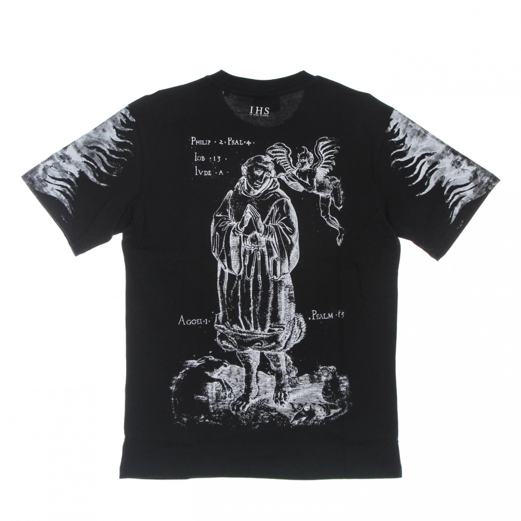 maglietta uomo respect your demon tee BLACK