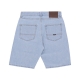 jeans corto uomo regular denim short LIGHT BLUE