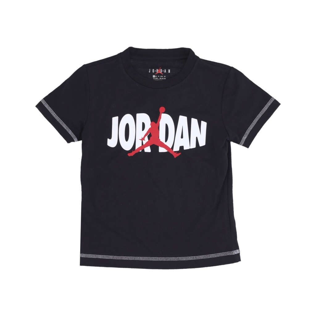set t-shirt+pantaloncino bambino jumpman split blocked ft set GYM RED