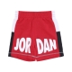 set t-shirt+pantaloncino bambino jumpman split blocked ft set GYM RED