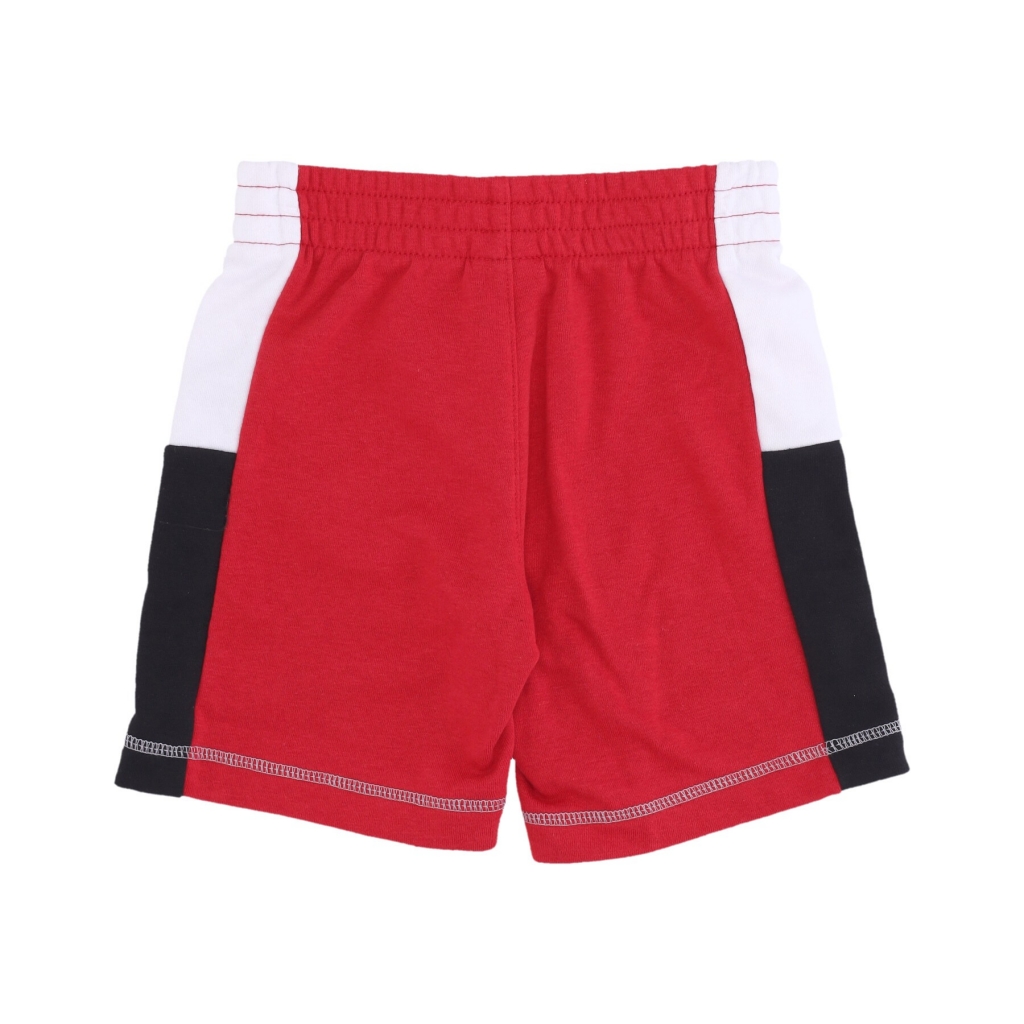 set t-shirt+pantaloncino bambino jumpman split blocked ft set GYM RED