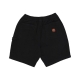 pantalone corto uomo painter short BLACK