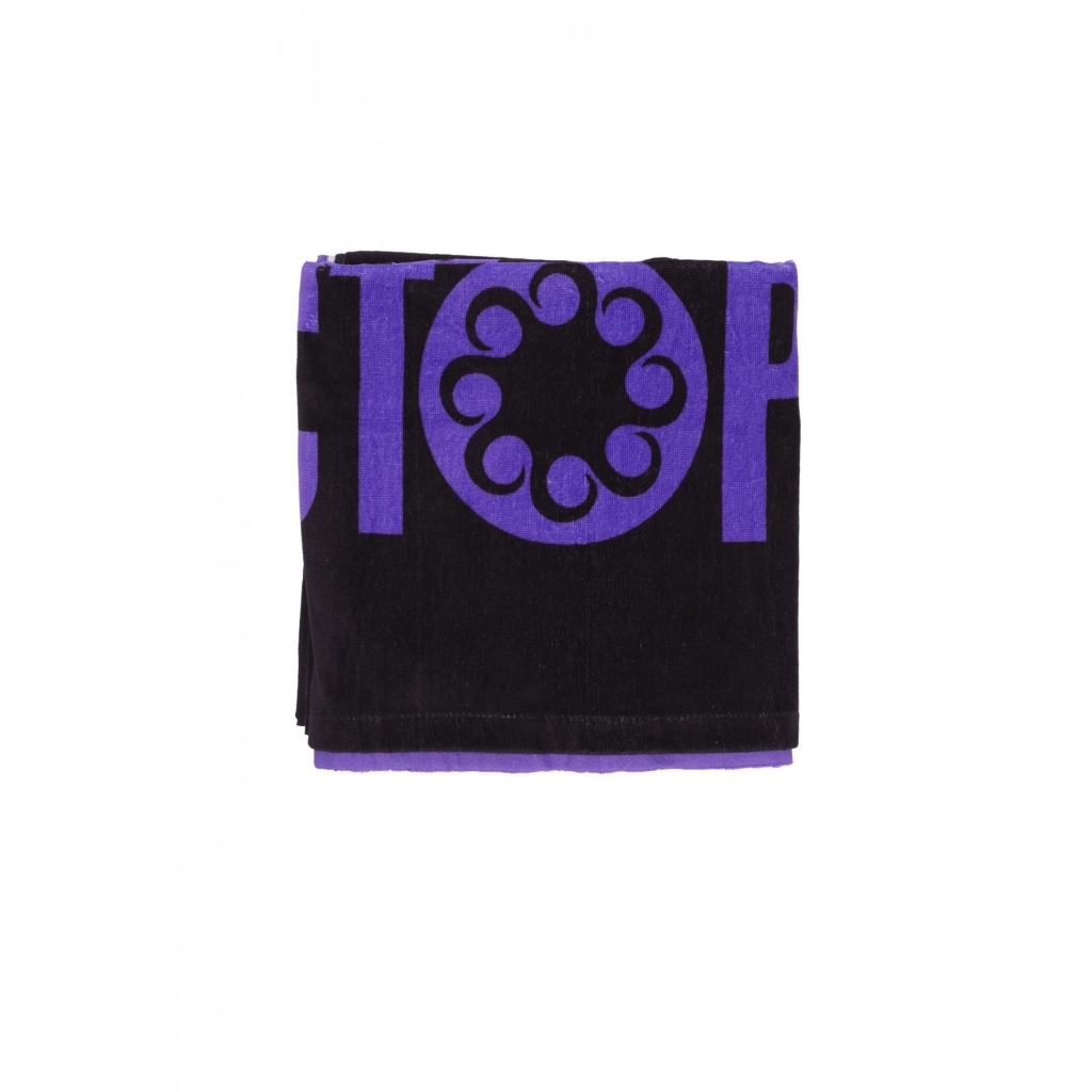 asciugamano uomo original beach towel PURPLE/BLACK