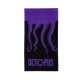 asciugamano uomo original beach towel PURPLE/BLACK
