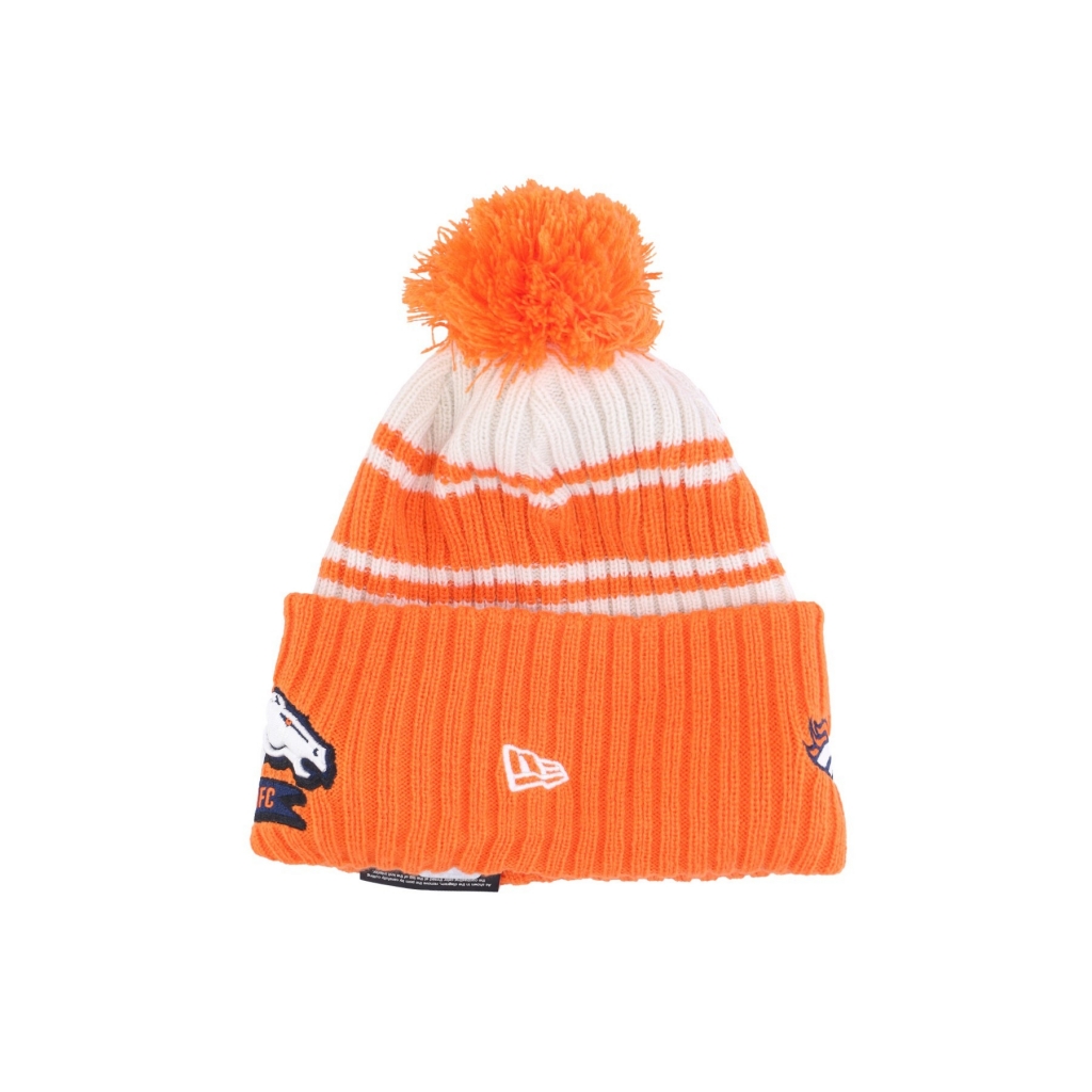 cappello pom pom uomo nfl sideline sport knit denbro CHROME WHITE/ORIGINAL TEAM COLORS