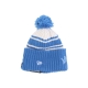 cappello pom pom uomo nfl sideline sport knit detlio CHROME WHITE/ORIGINAL TEAM COLORS