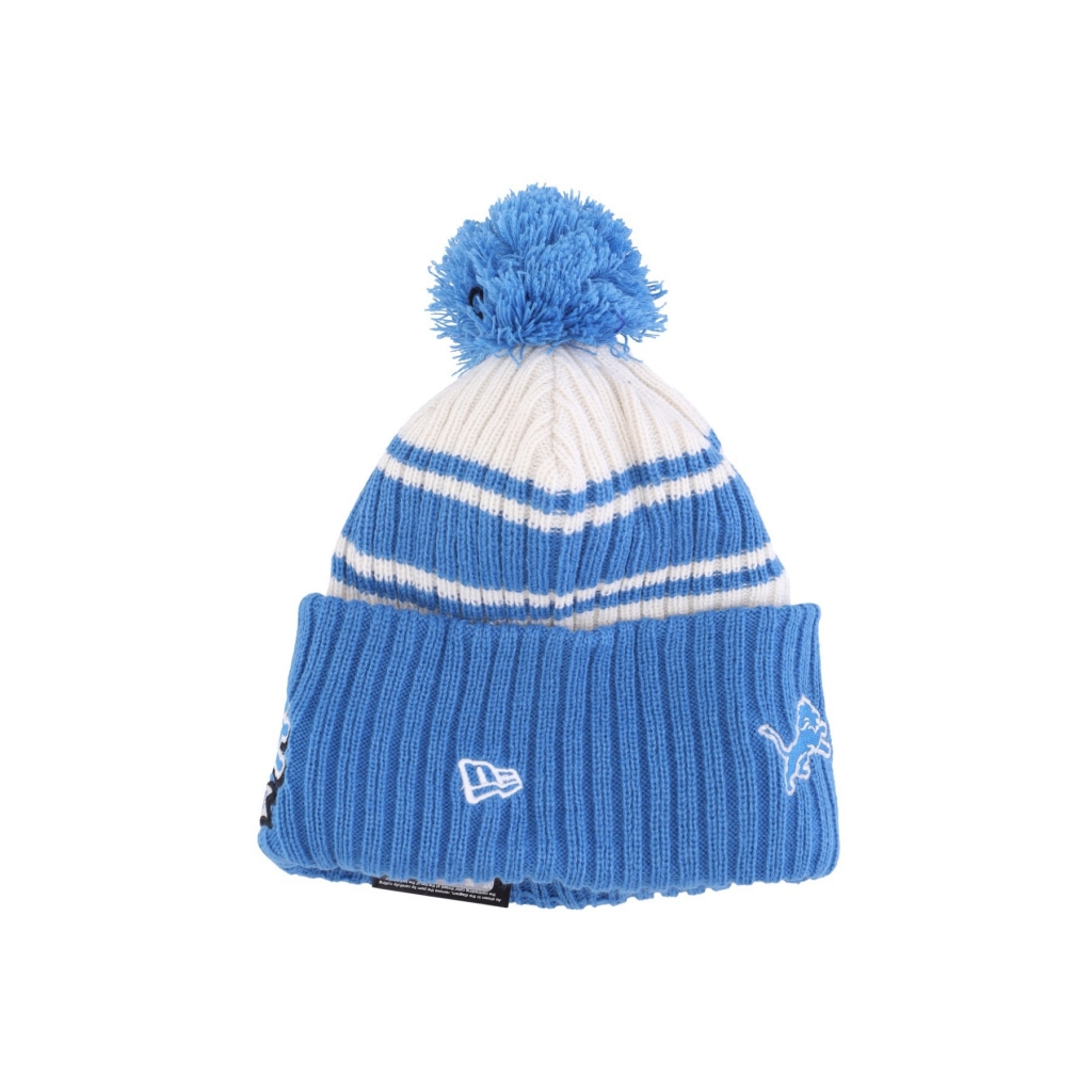 cappello pom pom uomo nfl sideline sport knit detlio CHROME WHITE/ORIGINAL TEAM COLORS