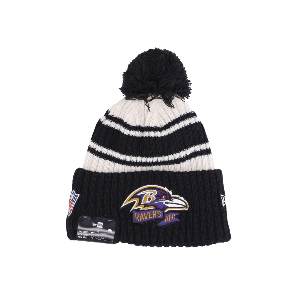 cappello pom pom uomo nfl sideline sport knit balrav CHROME WHITE/ORIGINAL TEAM COLORS
