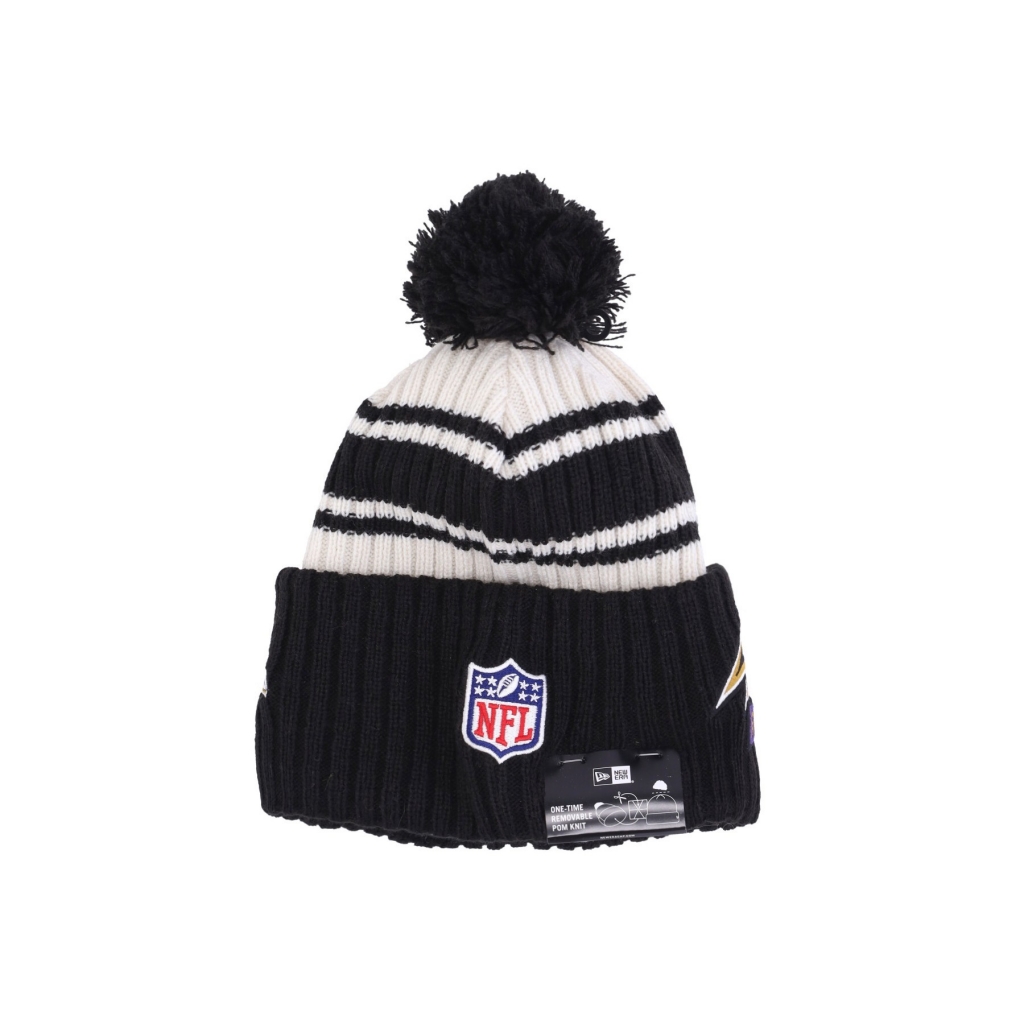 cappello pom pom uomo nfl sideline sport knit balrav CHROME WHITE/ORIGINAL TEAM COLORS