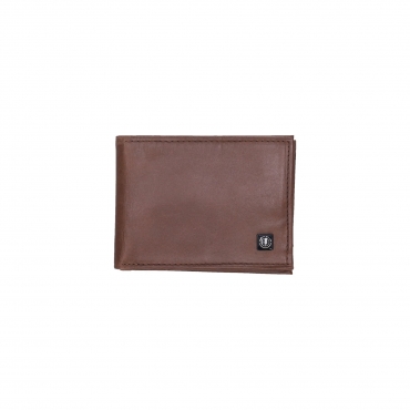 portafoglio uomo segur leather wallet BROWN