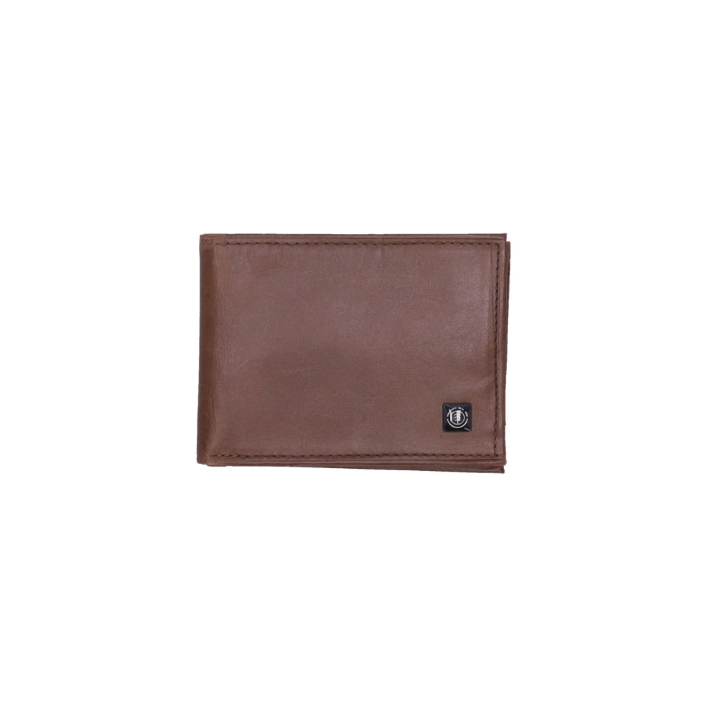 portafoglio uomo segur leather wallet BROWN