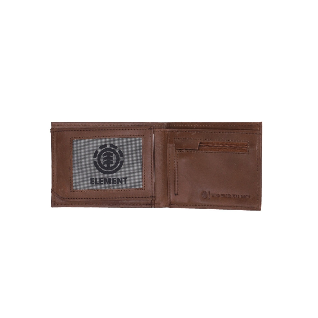 portafoglio uomo segur leather wallet BROWN