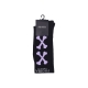 calza media uomo cross bones socks BLACK/LILAC