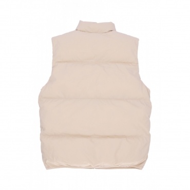 piumino smanicato uomo club puffer vest SANDDRIFT/WHITE