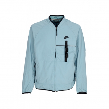 giacca tuta uomo tech woven jacket DENIM TURQ/BLACK