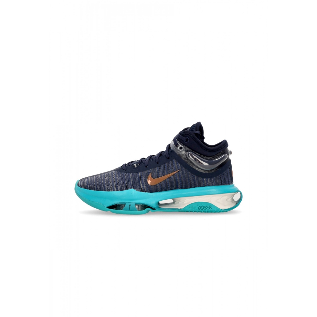 scarpa basket uomo air zoom gt jump 2 OBSIDIAN/MTLC RED BRONZE/DUSTY CACTUS