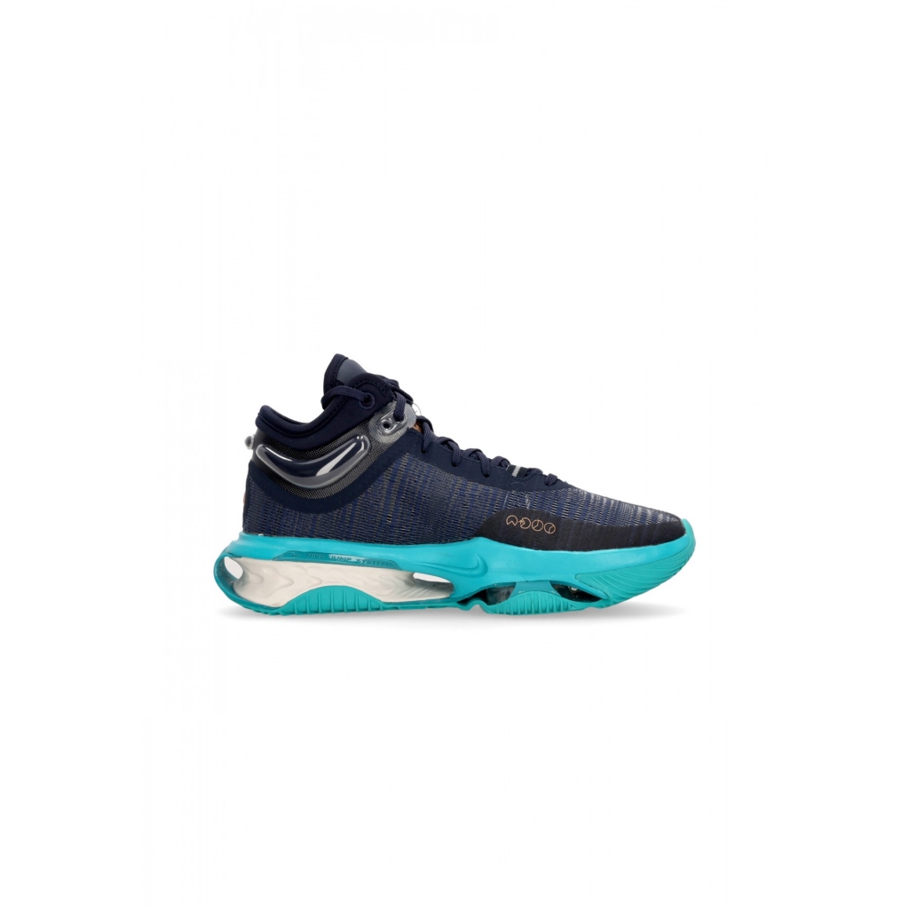scarpa basket uomo air zoom gt jump 2 OBSIDIAN/MTLC RED BRONZE/DUSTY CACTUS