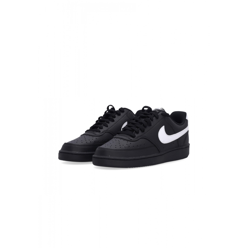 scarpa bassa uomo court vision low BLACK/WHITE/BLACK