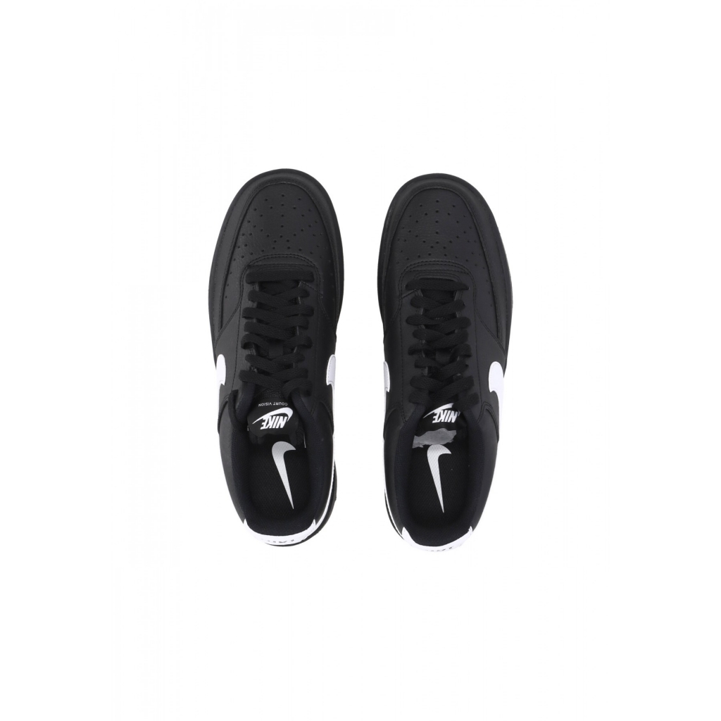 scarpa bassa uomo court vision low BLACK/WHITE/BLACK