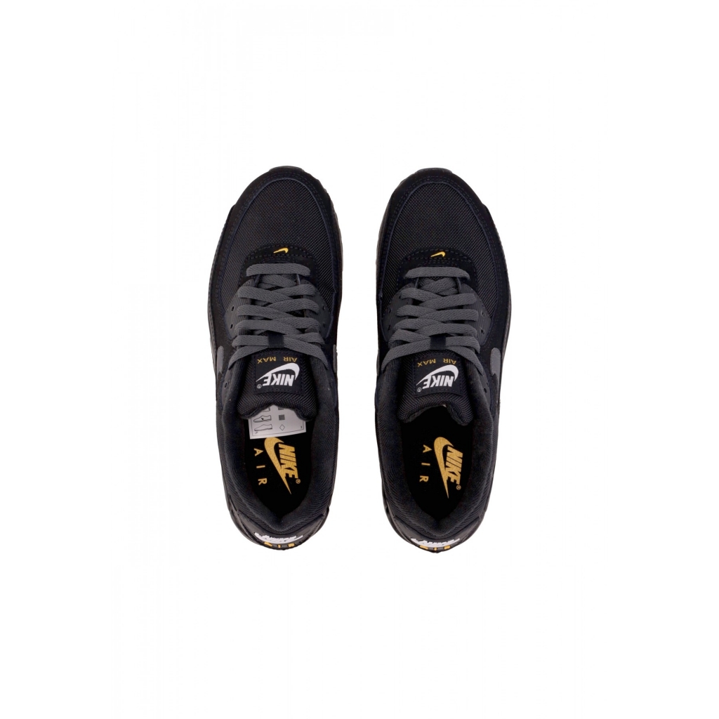 scarpa bassa uomo air max 90 BLACK/ANTHRACITE/UNIVERSITY GOLD/WHITE