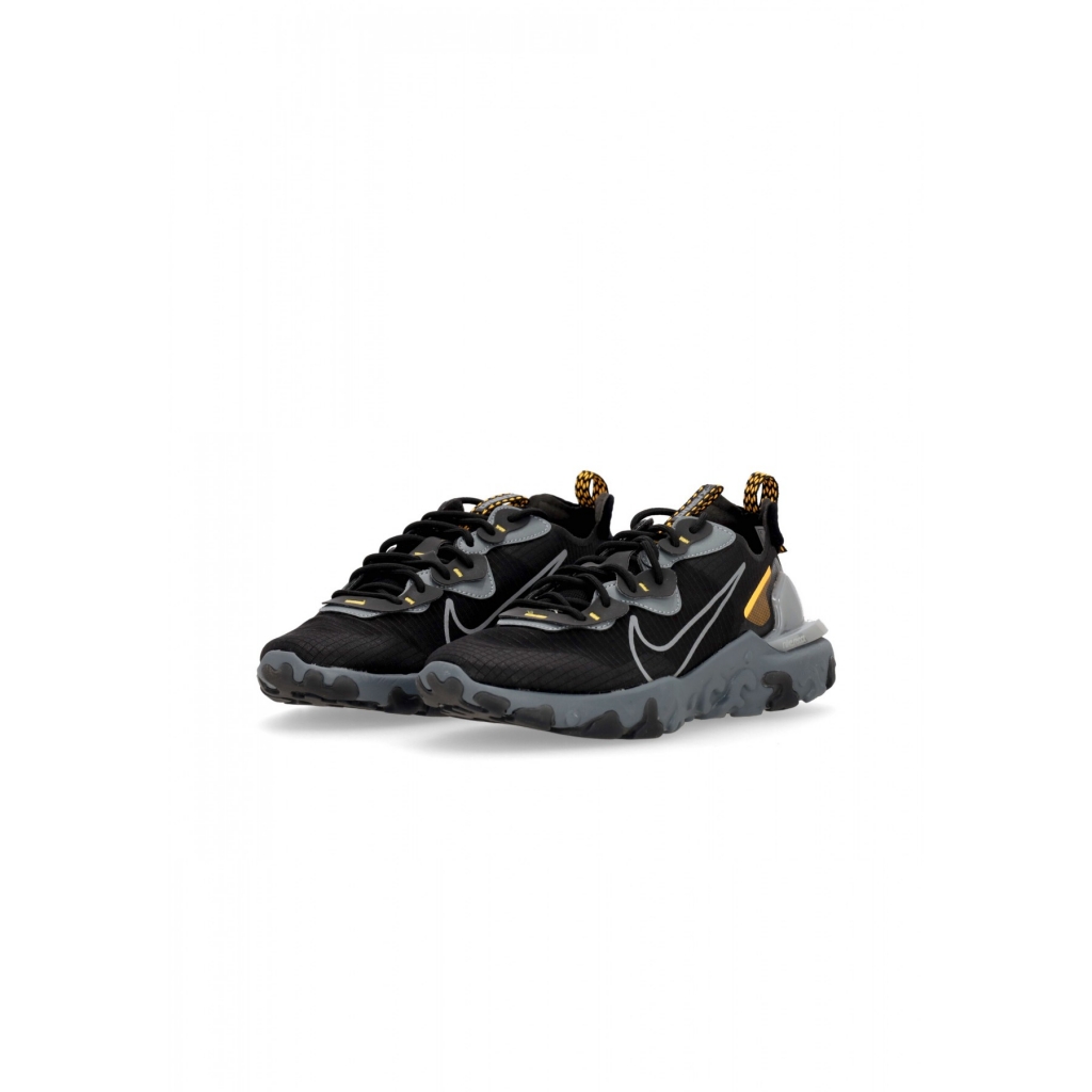 scarpa bassa uomo react vision BLACK/COOL GREY/LASER ORANGE