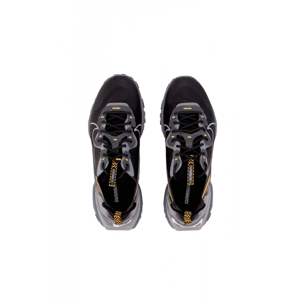 scarpa bassa uomo react vision BLACK/COOL GREY/LASER ORANGE
