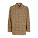 camicia manica lunga uomo aop overshirt LIGHT SAND/SAND