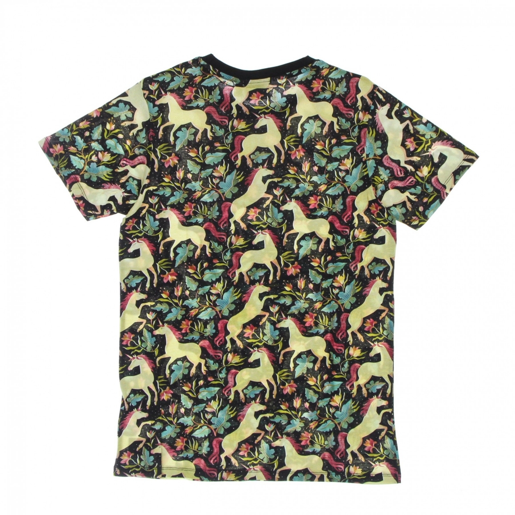 maglietta uomo max unicorn aop tee BLACK