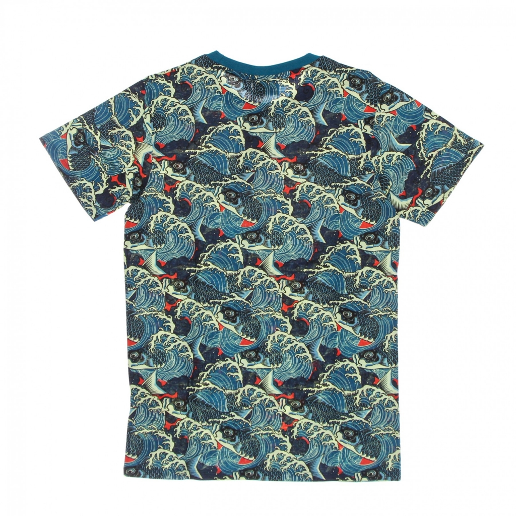 maglietta uomo max koi aop tee BONNIE BLUE