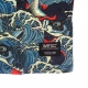 maglietta uomo max koi aop tee BONNIE BLUE