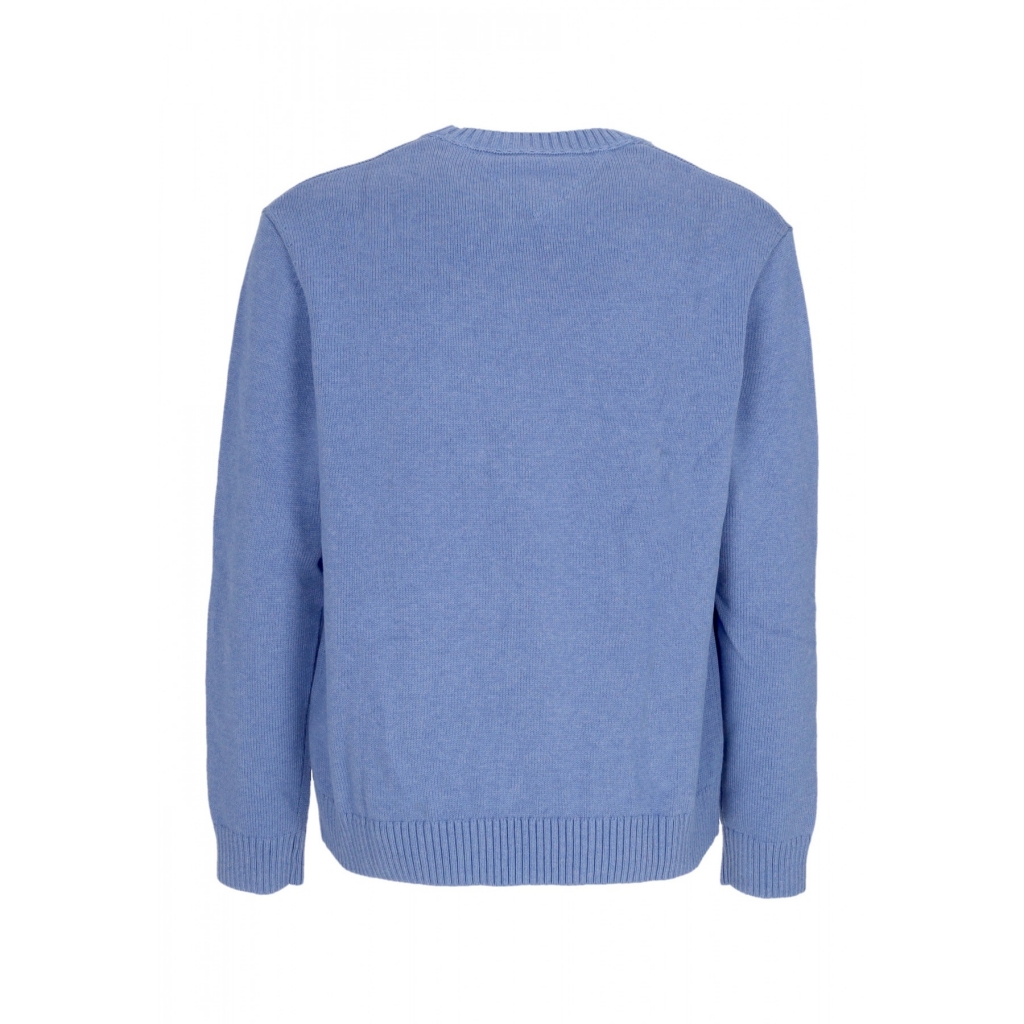 maglione uomo logo sweater TEMPO BLUE MELANGE