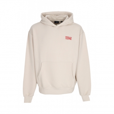 felpa leggera cappuccio uomo kali hoodie BEIGE