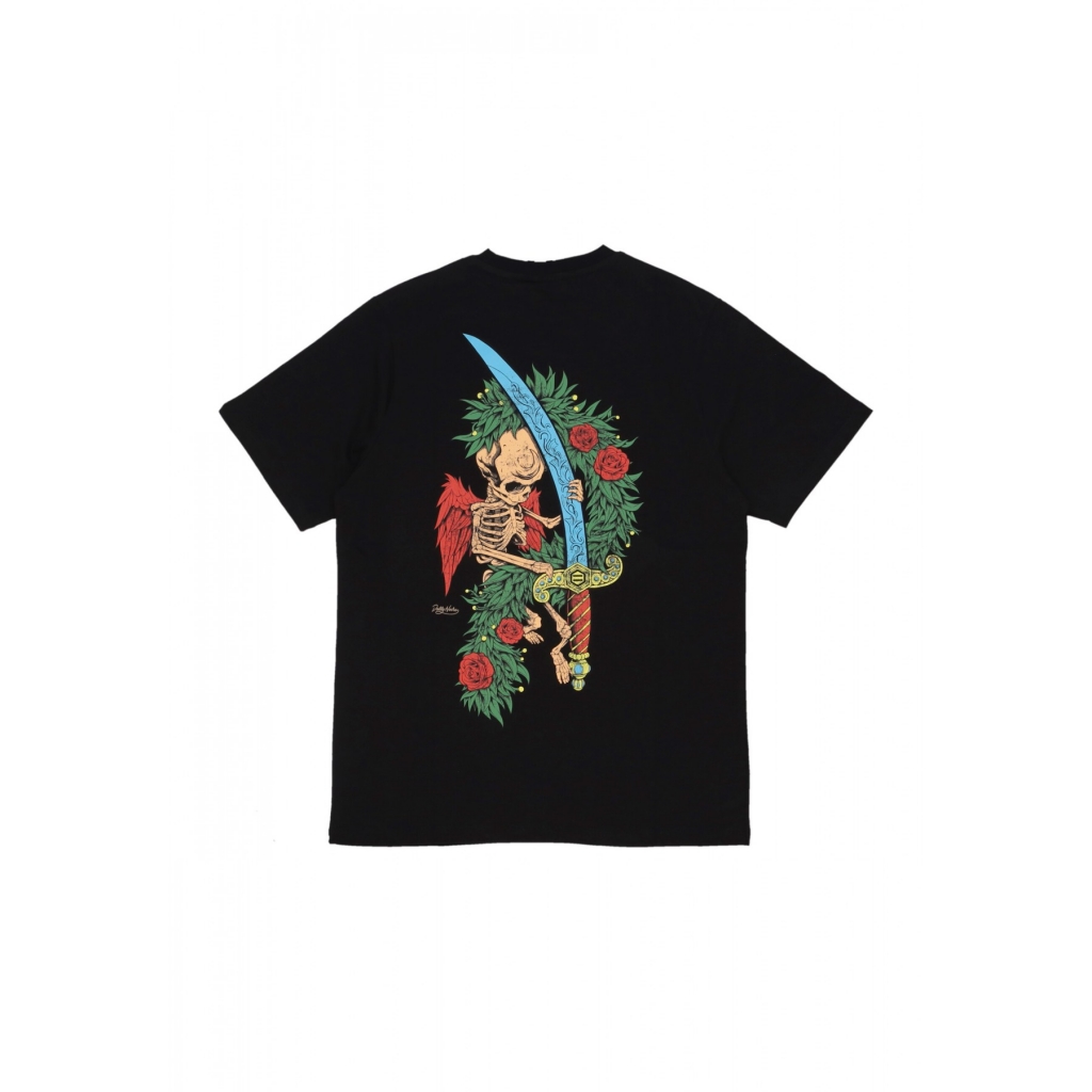 maglietta uomo asso di spade tee BLACK