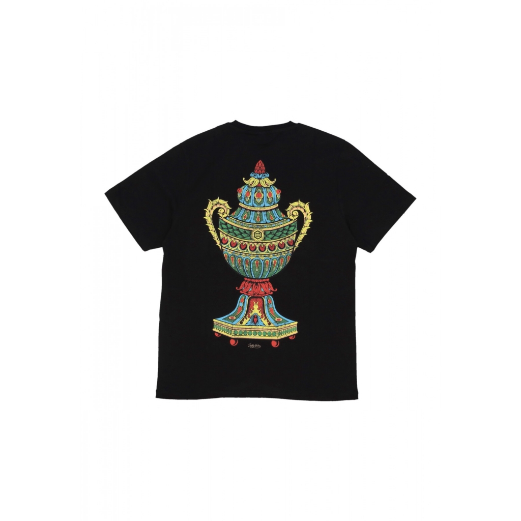 maglietta uomo asso di coppe tee BLACK