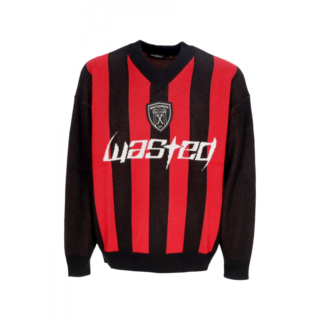 maglione uomo blade sweater BLACK/FIRE RED