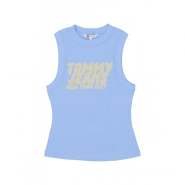 canotta donna w bubble tank SUGARPLUM BLUE