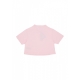 maglietta corta donna w tonal crest tee PRECIOUS PINK