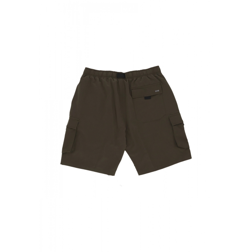 pantalone corto uomo techno cargo shorts FOREST NIGHT