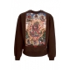 felpa leggera girocollo uomo hayagriva crewneck BROWN