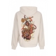 felpa leggera cappuccio uomo hanuman hoodie BEIGE