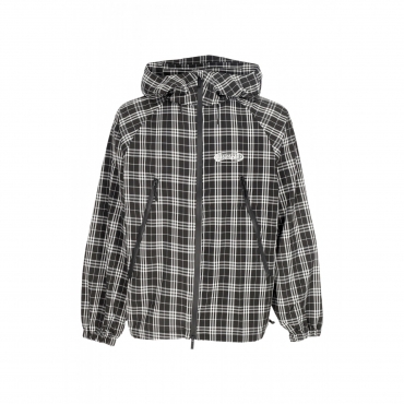 giacca a vento uomo yard tartan windbreaker BLACK/WHITE