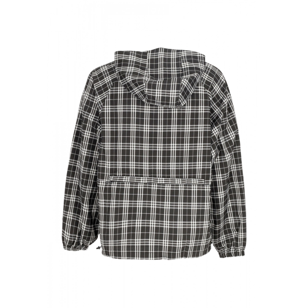 giacca a vento uomo yard tartan windbreaker BLACK/WHITE