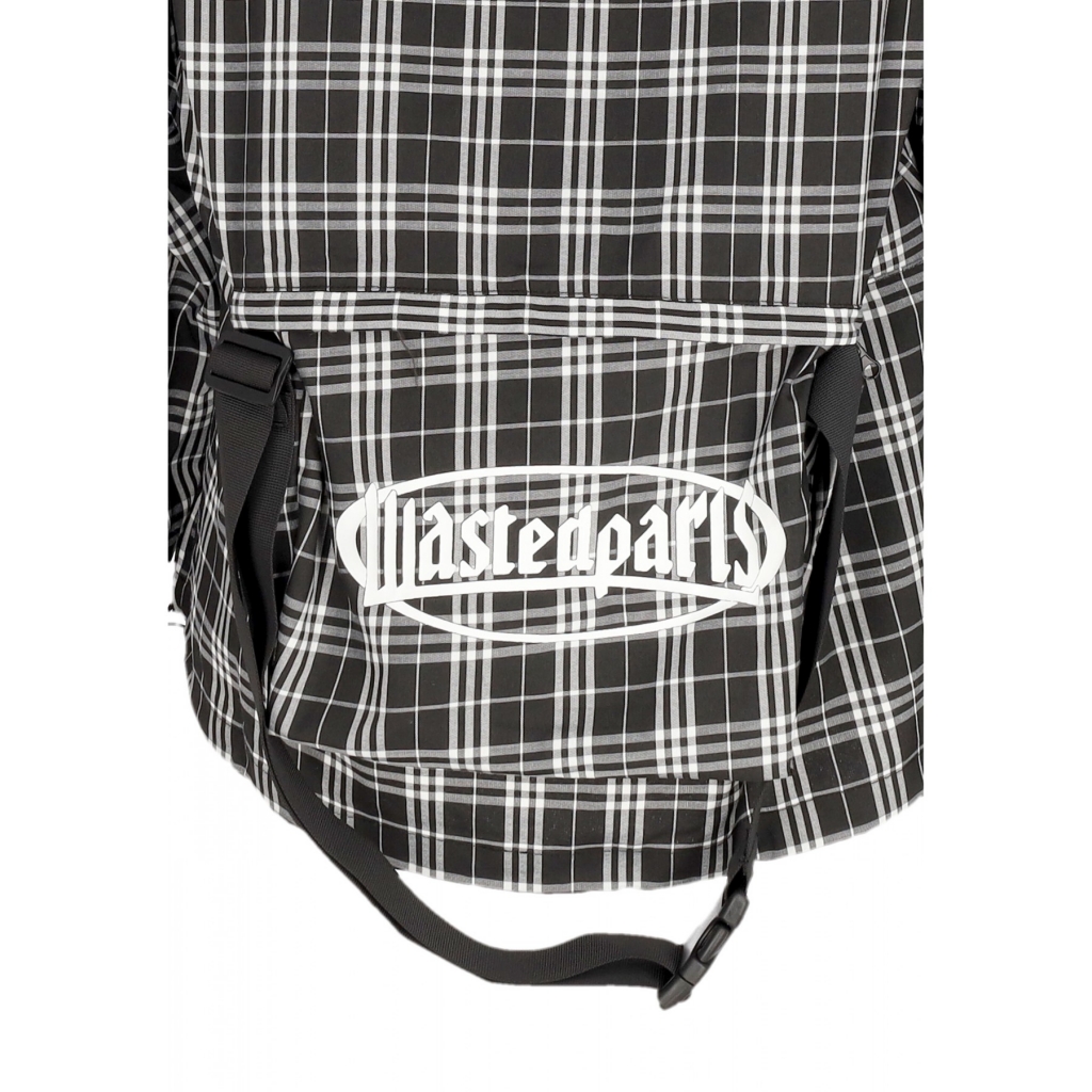 giacca a vento uomo yard tartan windbreaker BLACK/WHITE