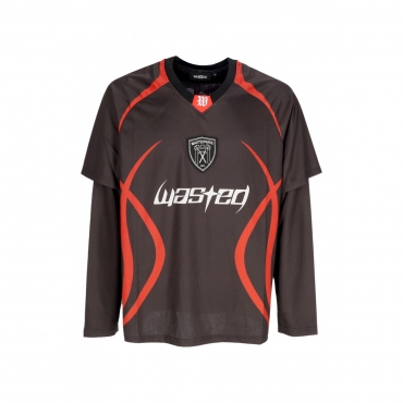 maglietta manica lunga uomo blade football jersey age BLACK