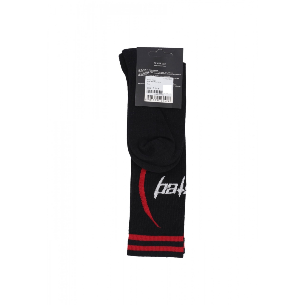 calza media uomo blade football socks BLACK