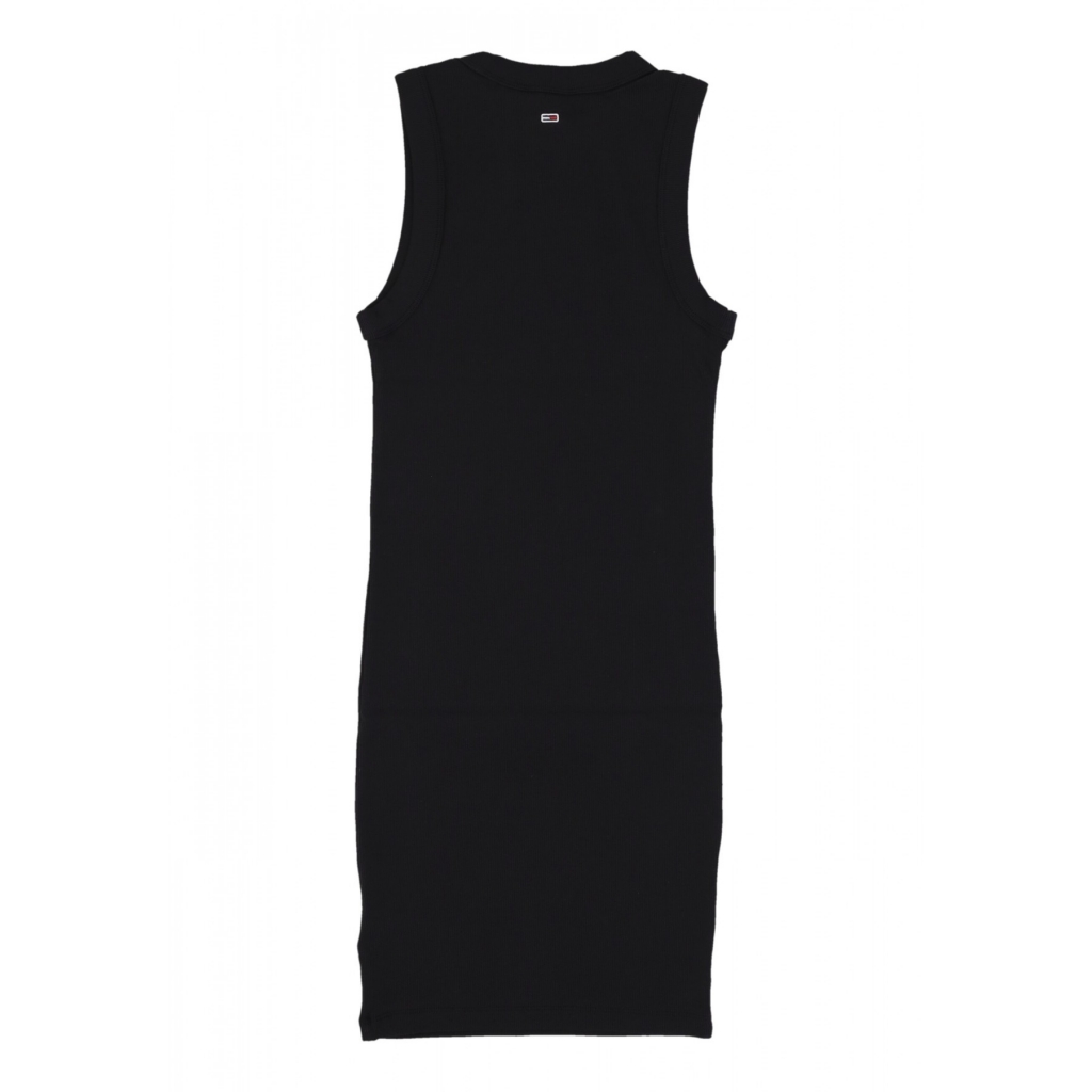 vestito donna w bubble tank dress BLACK