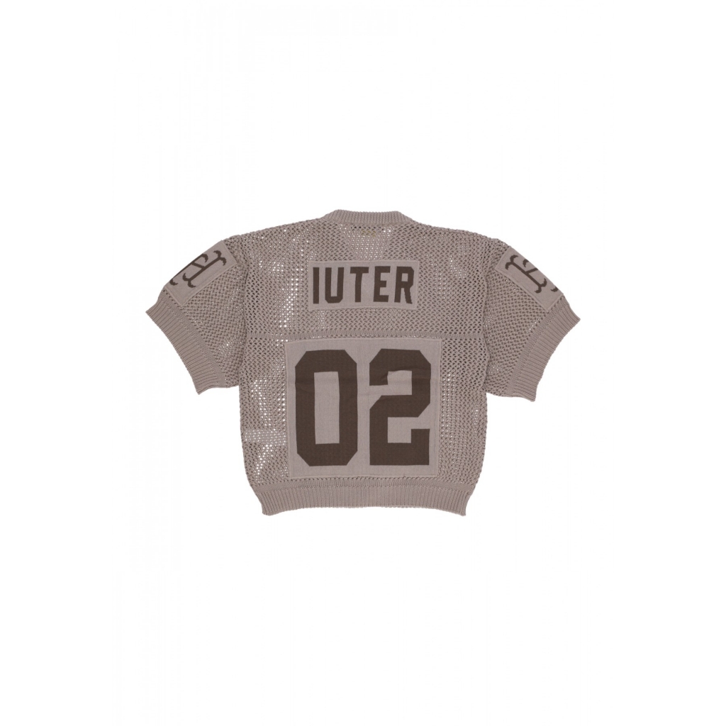 maglietta uomo mesh football jersey BROWN