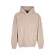 felpa leggera cappuccio uomo outline hoodie EARTH