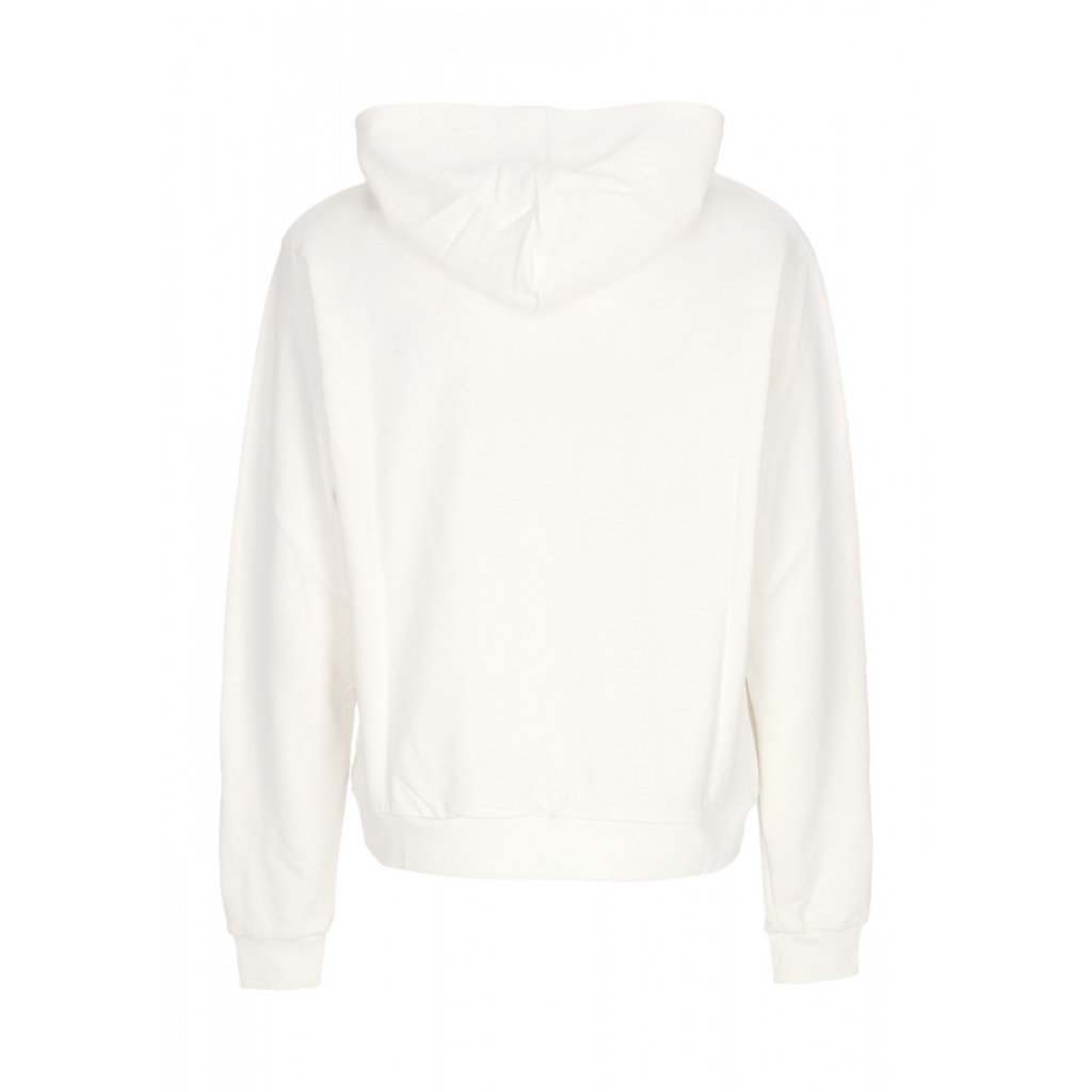felpa leggera cappuccio uomo angry dog hoodie WHITE