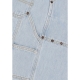 jeans uomo rivets fatigue denim LIGHT BLUE